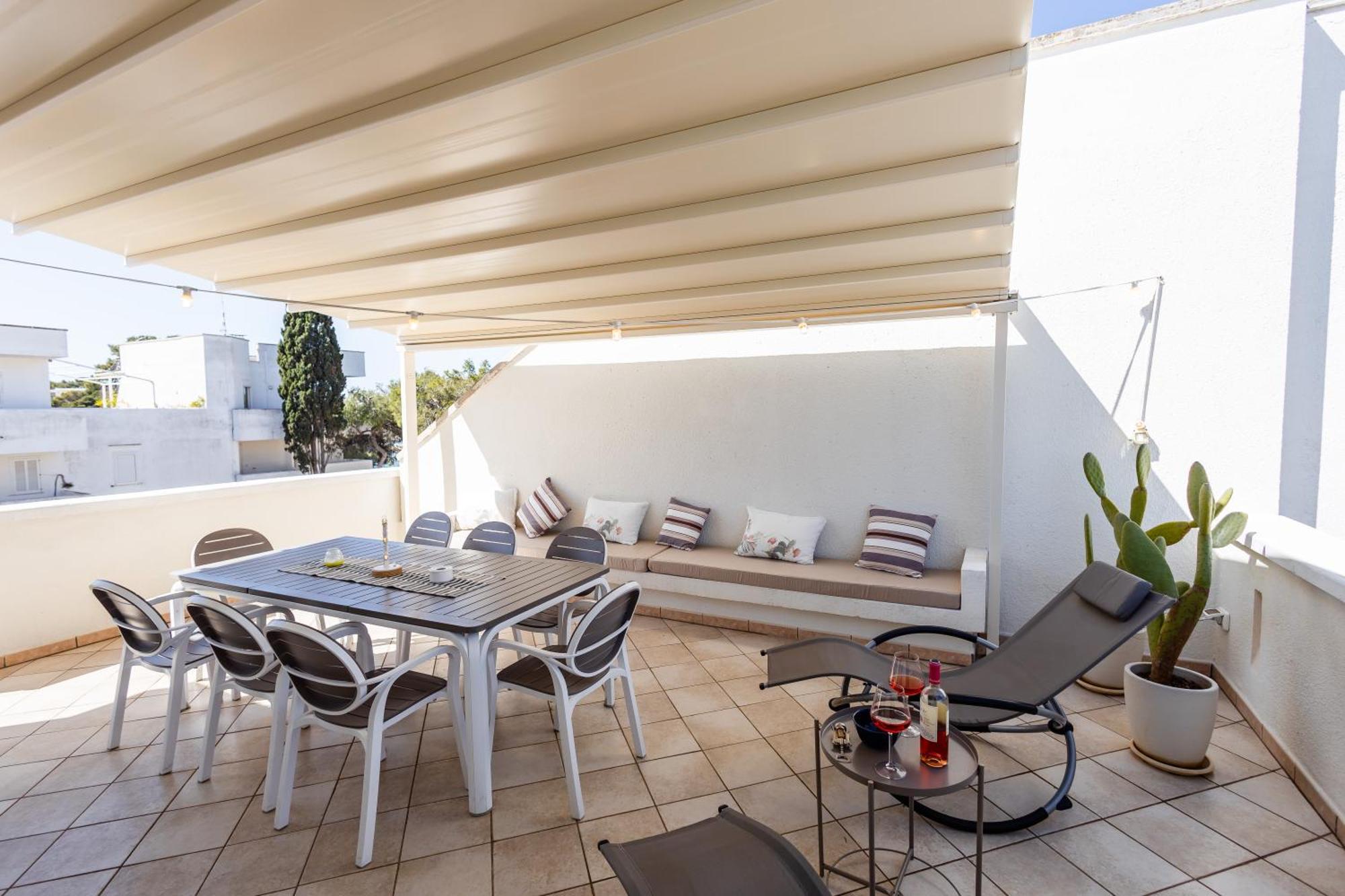 Attico Margherita - La Terrazza Sul Mare Gallipoli Eksteriør bilde